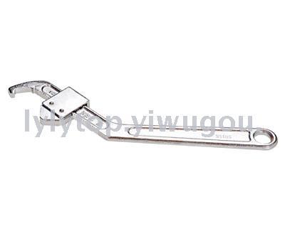 Japanese adjustable hook spanner (square end)