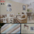 Multi-color  color bedroom warm living room simple modern American environmental protection wall cloth.