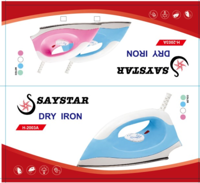 Dry ironing iron 2080.