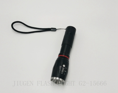 Long root flashlight 701 T6+COB aluminum flashlight.