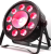 The new  full color plastic flat para light 9in1 LED full color para lighting stage lighting wedding dyeing.