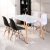 Nordic Eames Negotiation Table and Chair Plastic Chair Combination Modern Simple Reception and Reception Negotiation Leisure Cafe