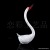 Home decoration bridal chamber furnishings wedding creative gift crystal white pair of couples swans.