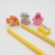 Pencil with 3 animal shape erasers set