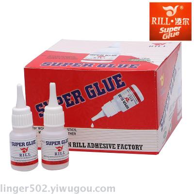 502 glue plastic bottle glue 20 grams round bottle glue glue factory