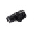 Place LED tactical outdoor flashlight under sight glass.