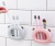 Wall-Mounted Toothbrush Holder Bathroom Punch-Free Bear Toothbrush Rack Toothbrush Holder Toothbrush Holder Wall Hanging