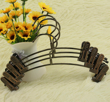New Korean Style 26cm Super Thick Pants Rack Super Strong Clip High-Grade Metal Stainless Steel Trouser Press