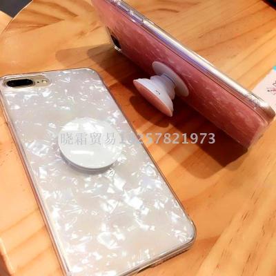 Manufacturer direct sales air bag shell pearl shell pearl shell technology apple phone set iphonex shell.