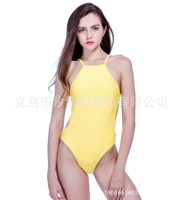 Aliexpress taobao.com's new one-piece swimsuit is conservative, sexy and slim