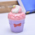 Hot ice cream cookie jar creative ceramic piggy bank gifts for boys and girls children's holiday gifts.