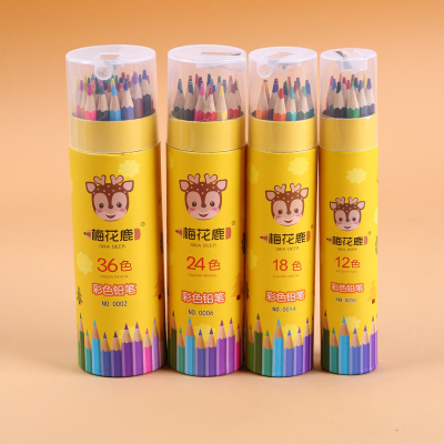 Moose brand color pencil 12 color, 18 color, 24 color, 36 color pencil, pencil set.