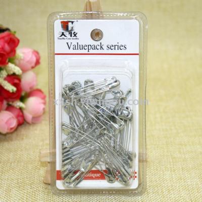 TM plastic card pin old simple safety pin safety pin safety pin button pin