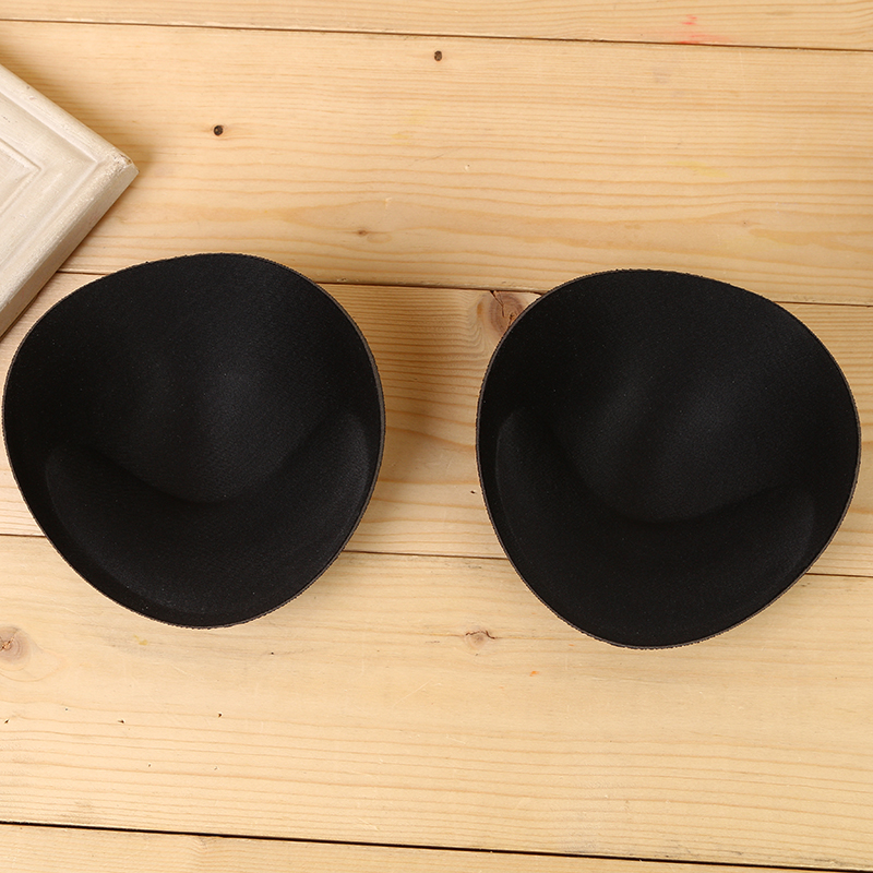 胸垫厂家直销 上薄下厚圆形海绵胸垫 热卖款胸垫杯