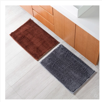 Chenille Floor Mat Bathroom Door Non-Slop Mats Household Bedroom Foyer Rug Absorbent Door Mat