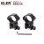 30mm pipe diameter aiming mirror double nail high width clamp 20 groove bracket.