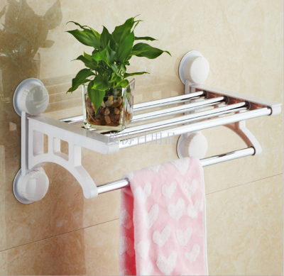 Suction Cup Towel Rack Bath Towel Rack Stainless Steel Bathroom Rack Bathroom Hardware Pendant Towel Bar