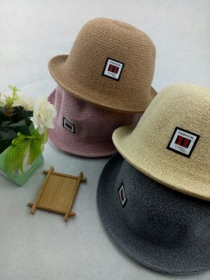 Baby hat-spring-spring-summer-sixth-seventh-year-old children roll-edge basin hat boys and girls breathable sunshade hat