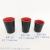 Factory direct sale miamine red black cup imitation porcelain cup