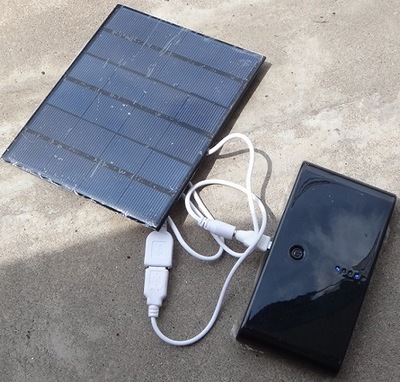 3.5W 6V Solar Charger Solar Epoxy Board DIY Power Bank Portable Battery for Mobile Phones