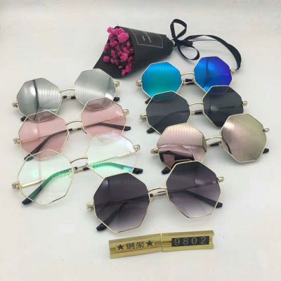 Fashion Sunglasses Sunglasses Metal Frame Sunglasses-
9802
