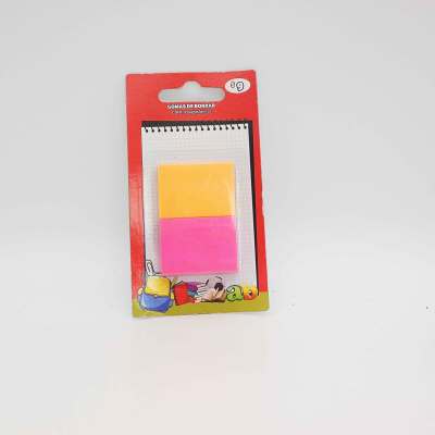 2 colourful series erasers set