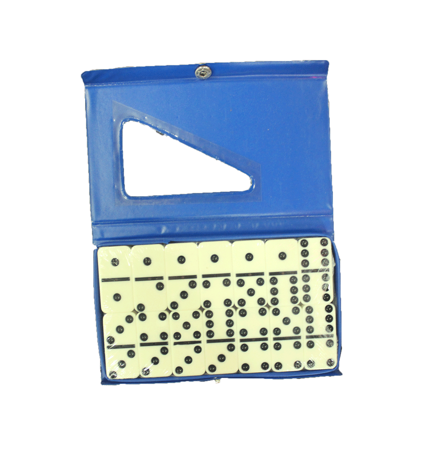 Dominoes domino leather boxes small open window dominoes custom domino manufacturers direct sales