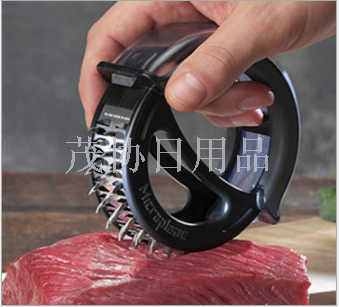 4-in-1 Stainless Steel 48 Knife Meat Tenderizer 24. Tender Meat Needle. Microplane Steak Grinder Meat Mincer