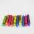 10 colourful crayon series erasers set
