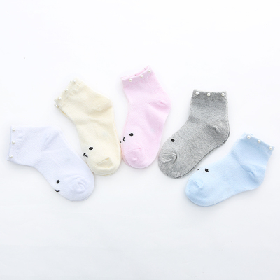 FUGUI Children's cotton socks bowknot socks 