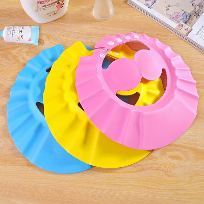 Mother and baby products can adjust baby shampoo cap children's shampoo cap baby shower cap baby shower cap