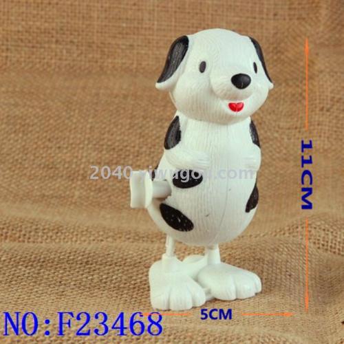 Cross-Border Children‘s Plastic Winding Toys Wholesale Cartoon Animal Chain Small Toys 2011-61