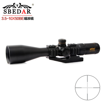 3.5-10x50be long optical aseismic sniper scope