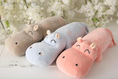 Very baby plush toy doll doll doll, doll 42cm super soft hippo pillow three colors mixed