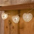 White tie yi heart LED battery lamp string european-style hanging lamp girl's room hot selling holiday decoratio