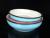 Enamel enameled bowl and saucer in 3-4 colors