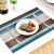 Heat insulation anti-ironing cup mat european-style western food mat anti-slippery bowl tray pad PVC teslin food mat