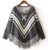 New Korean version of loose bat sleeve cape sweater female shawl tassel cape