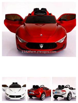 Children's electric four-wheeler, car, four-wheel remote control car, battery swing car, electric toys, toys