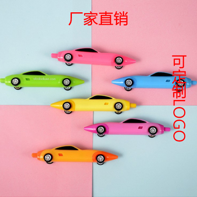 Korean New Creative Student Stationery Cartoon Advertising Marker Gift Pen Logo Custom Car Ballpoint Pen