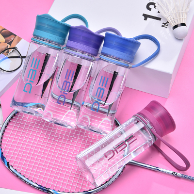 Fashion Plastic Cup Student Cup Sports Sports Bottle Outdoor Personality Cup Adult Multi-Purpose Portable Cup