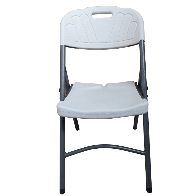Folding Chair Blow Molding Chair Simple Modern Dining Chair Office Conference Chair Household Portable Chair Training Plastic Chair