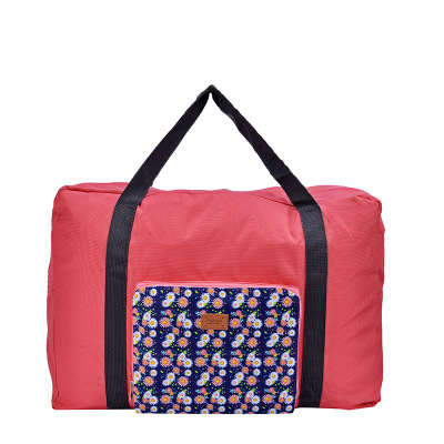 Jacquard luggage bag large-capacity folding waterproof bag tote large luggage bag