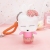 Cute cartoon bow rabbit creative jewelry pendant key chain mobile phone accessories hang accessories