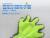 Car wash gloves double sided chenille coral polyp plush five-finger fine wool car wash gloves