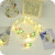 Christmas gift box lights with Christmas decorations and Christmas tree led lights