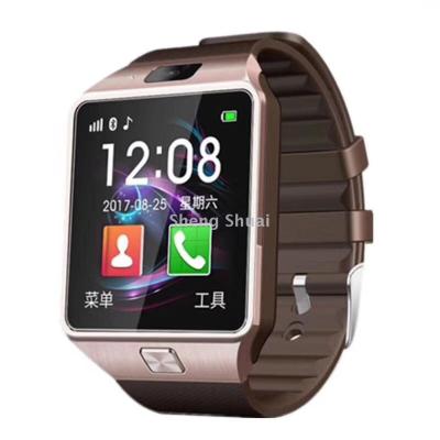 The DZ09 bluetooth smart phone watch has The function of photos taking with a plug-in card