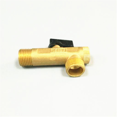 Copper Angle valve with filter-mesh right triangle valve