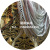 African commodity African South American curtain jacquard hat head curtain