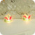 LED sleigh shaped lamp string outdoor Christmas lights string battery box shaped lamp string